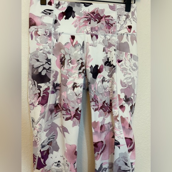 Athleta Women's Salutation Stash Pocket Leggings Peony - Picture 3 of 9